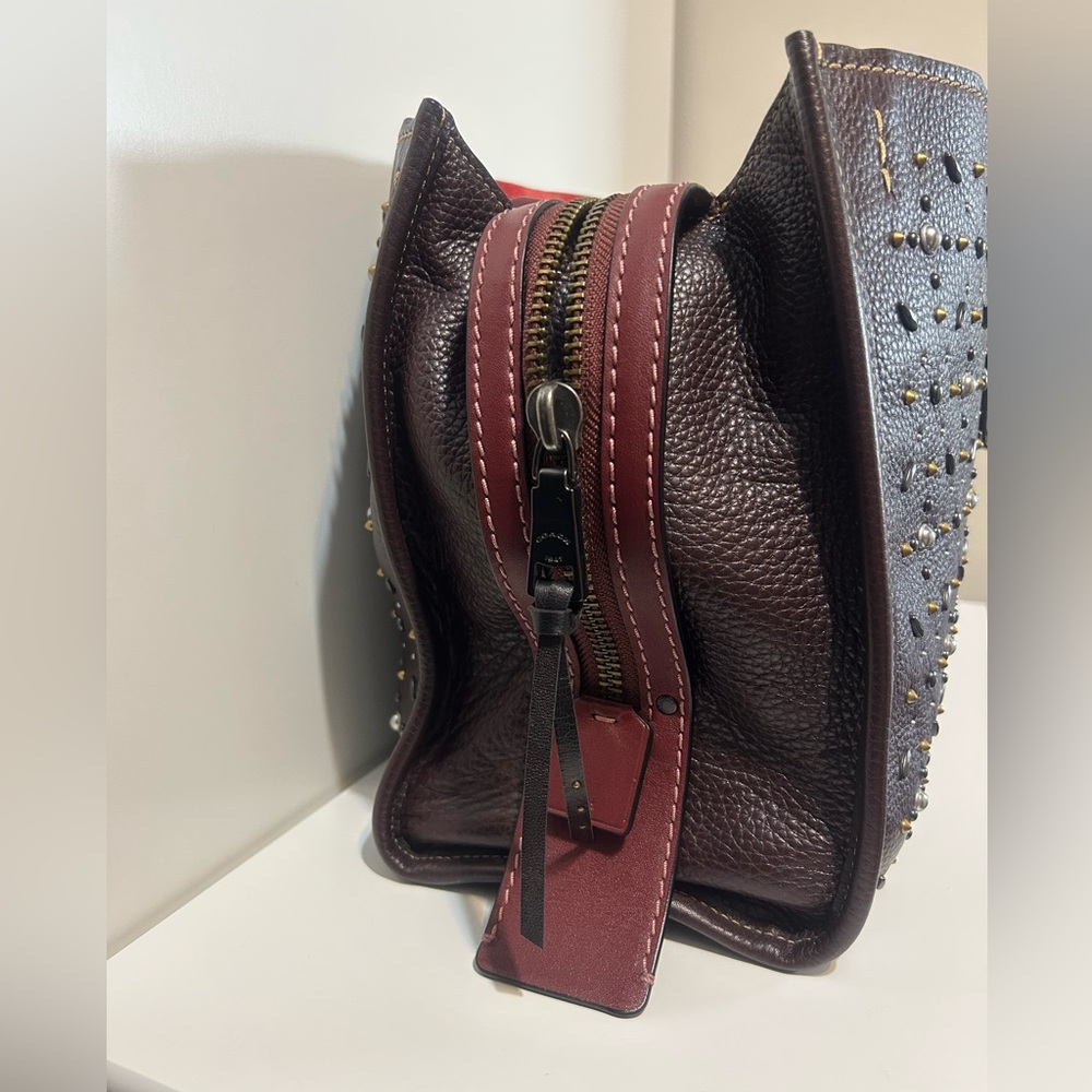 EUC COACH ROGUE 30 WITH PRAIRIE RIVETS OXBLOOD/RED - Picture 4 of 16
